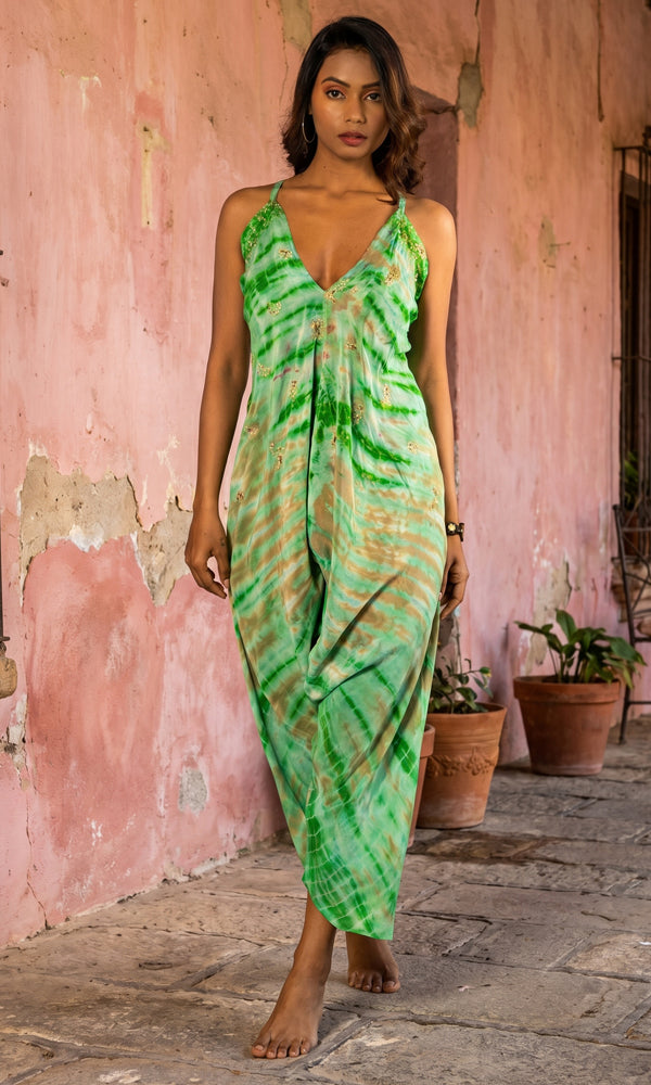 Temptation Jumpsuit - Silk 3