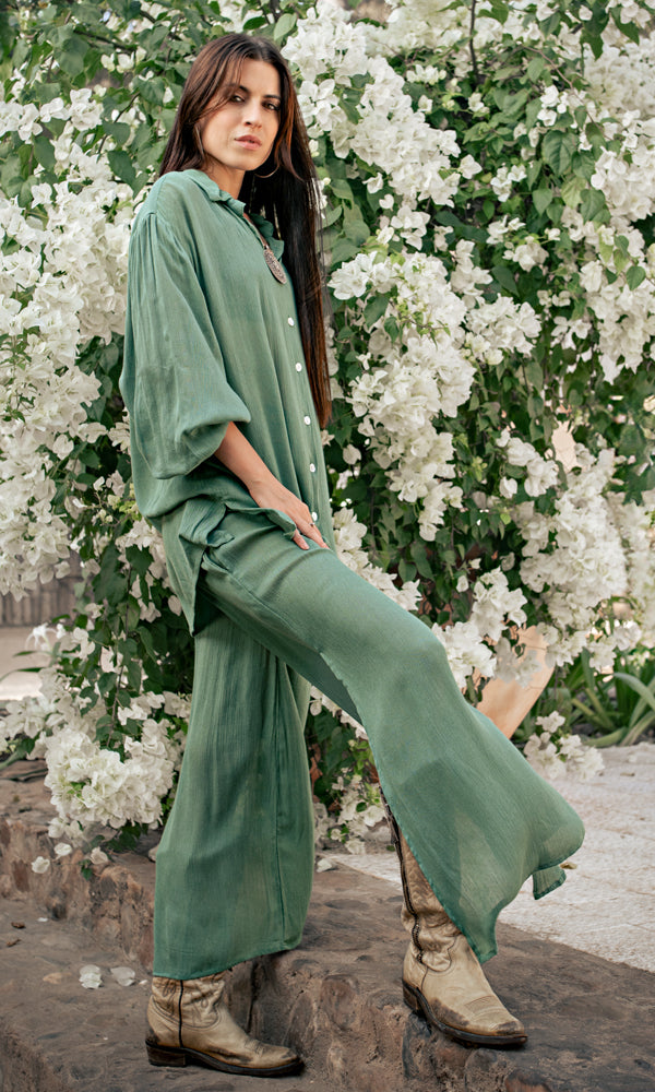 Rosalea Trousers - Verdure