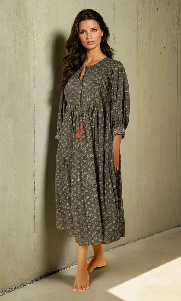 Freedom Dress - Blockprint AV5