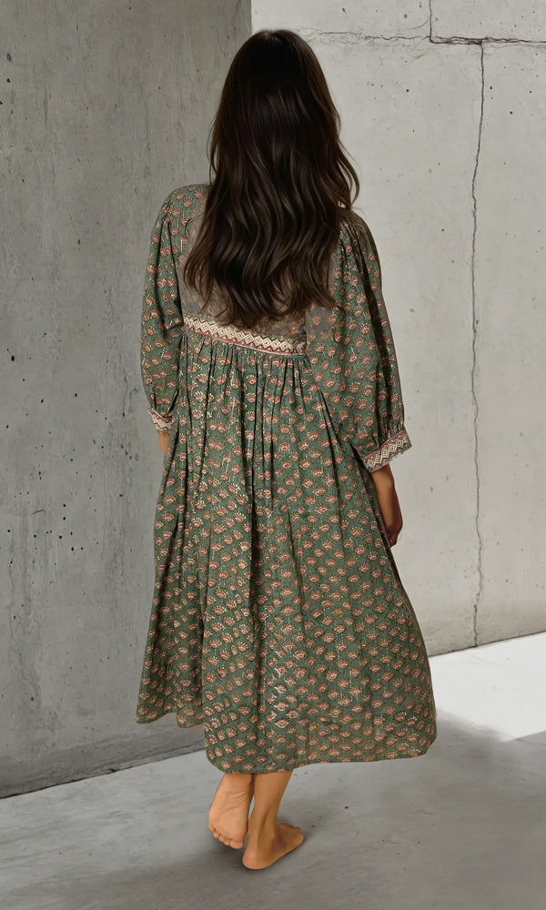 Freedom Dress - Blockprint AV6