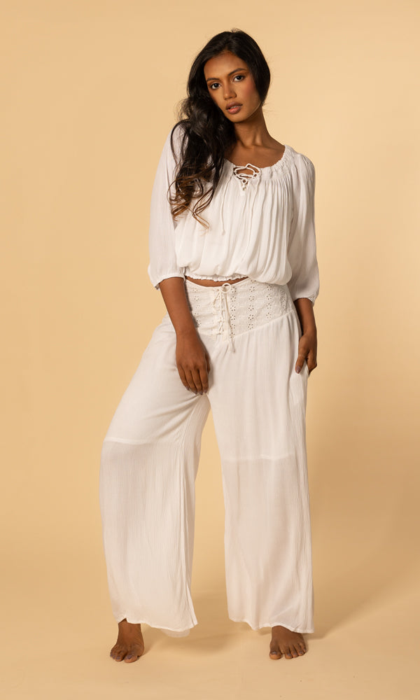 Bianca Trousers - White