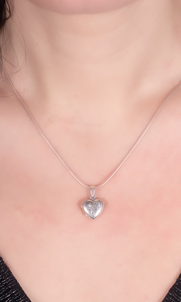 Heart Locket Pendant - SP3