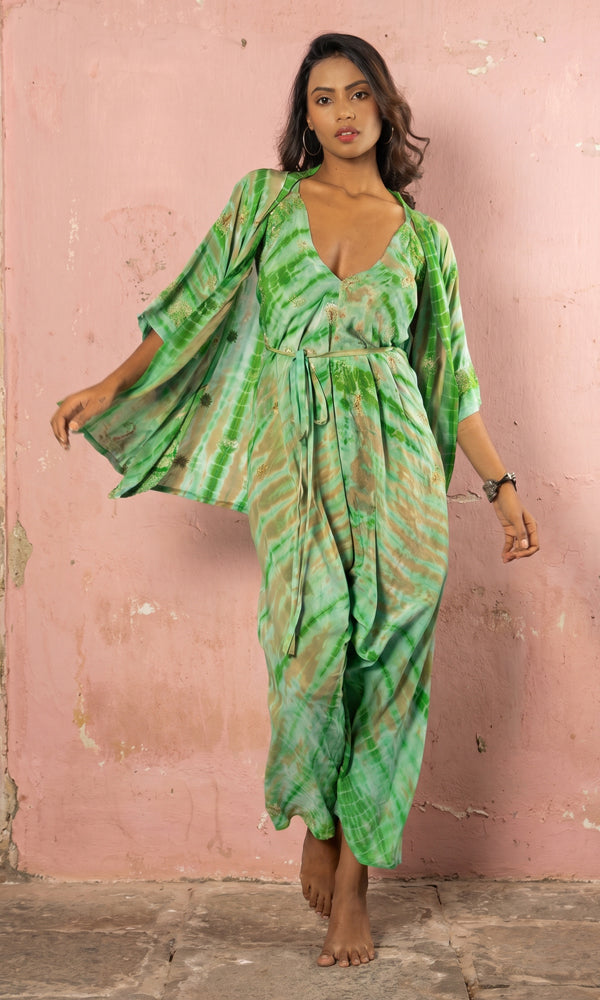 Temptation Jumpsuit - Silk 3