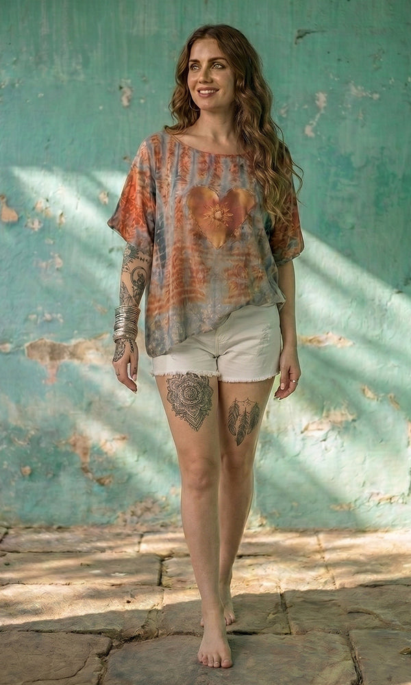 Jezabel Silk T-Shirt 1