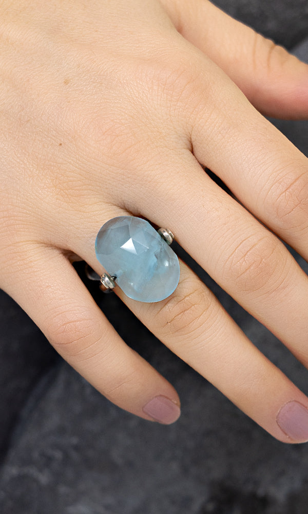 Aquamarine Ring 9