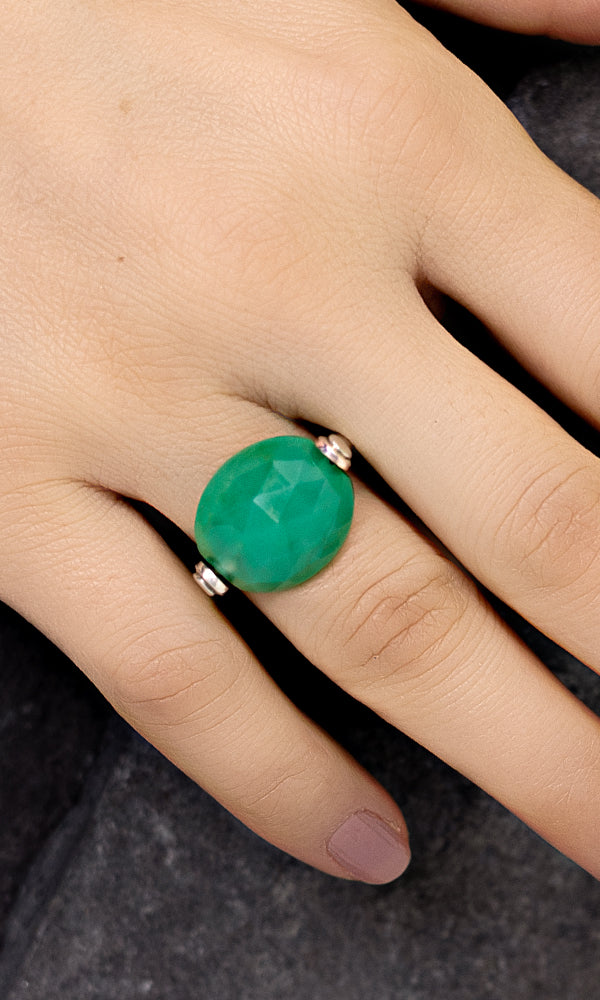 Chrysoprase Ring 1