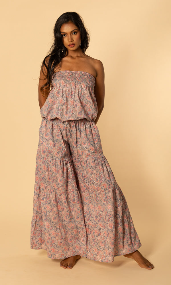 Cupid Jumpsuit - Blockprint AV4