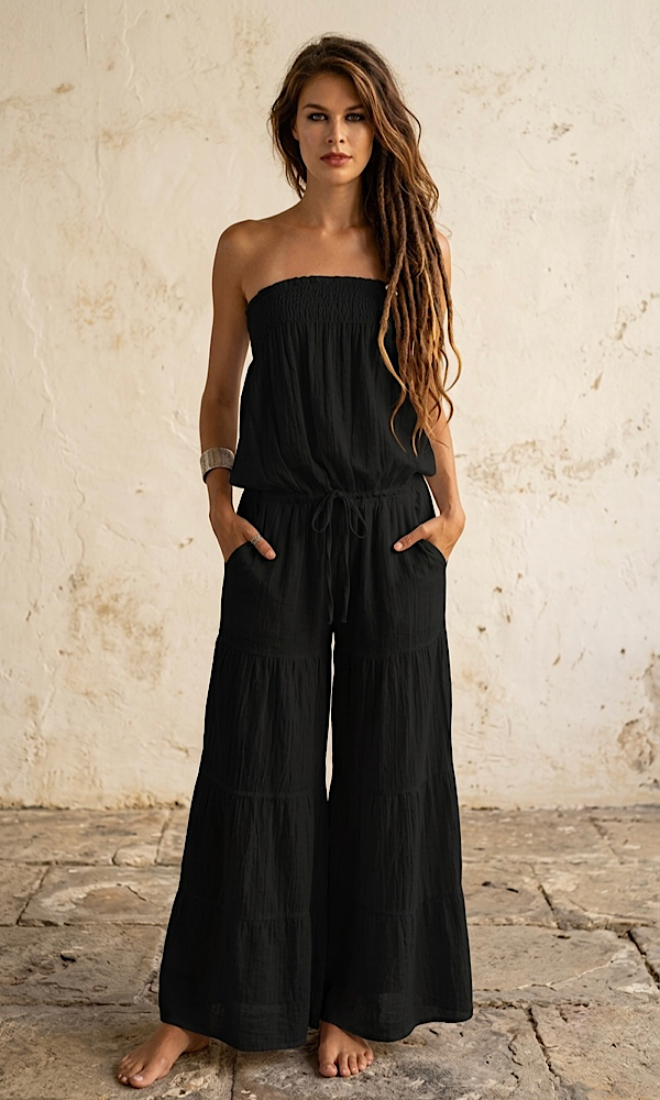 Cupid Jumpsuit - Black