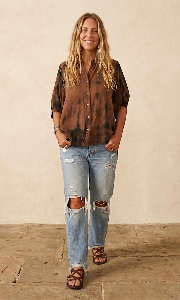 Nelly Top - Silk Mocha