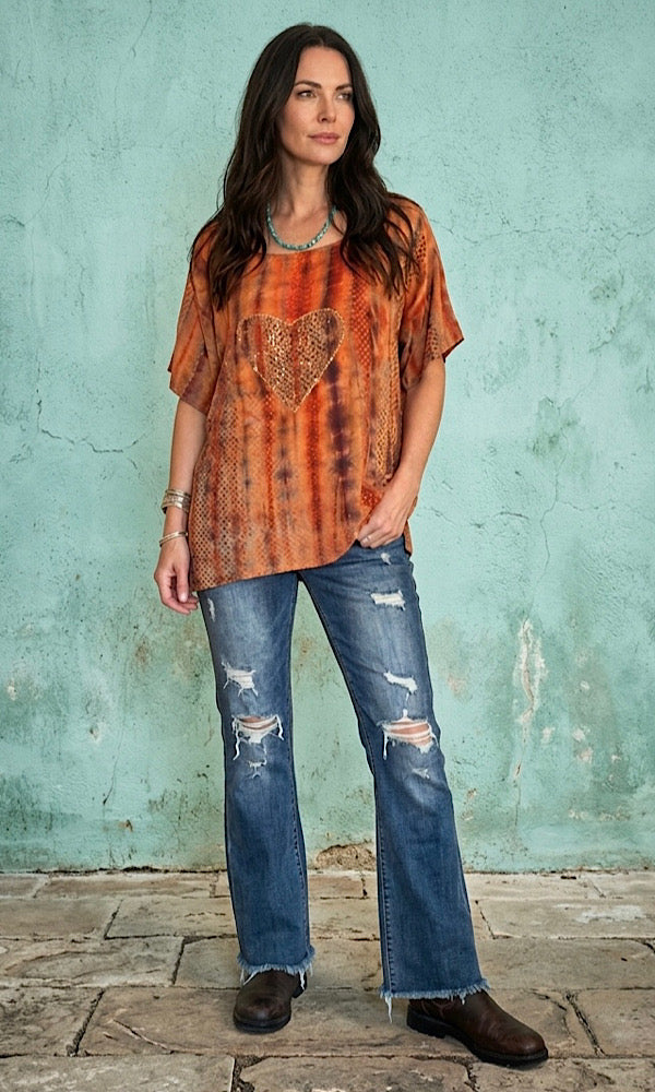 Jezabel Silk T-Shirt - JTS10