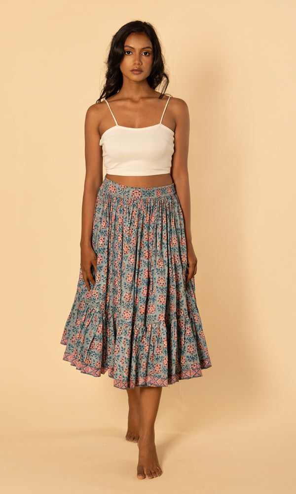 Margarita Skirt - Blockprint AV2