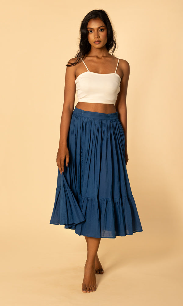Margarita Skirt - Indigo