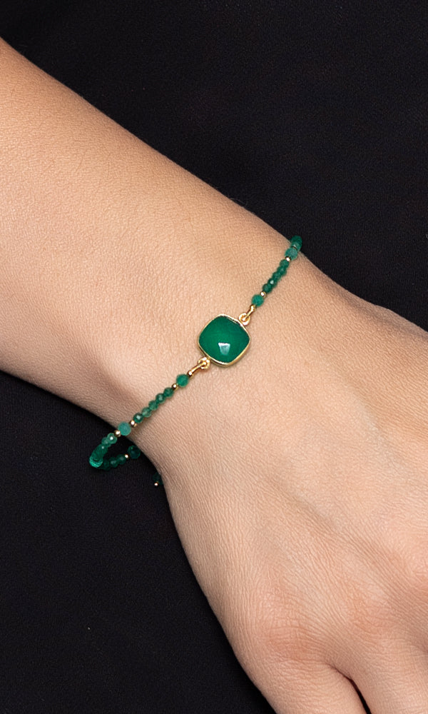 Green Onyx Bracelet G1
