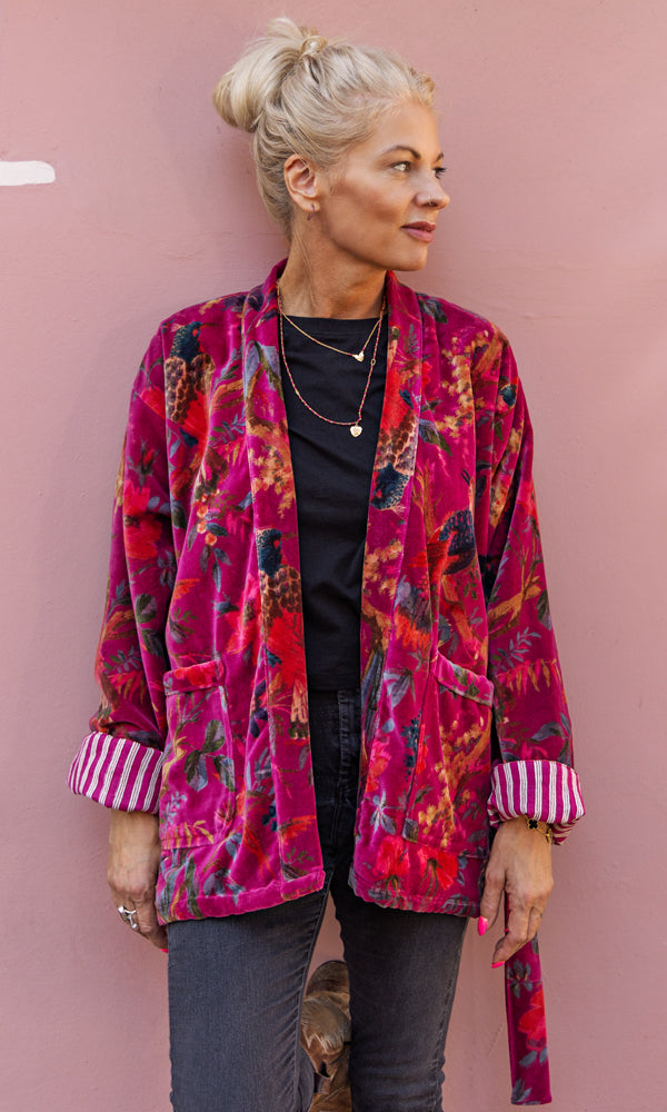 Rhea Jacket Raspberry