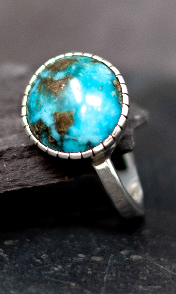 Iranian Turquoise Ring 6