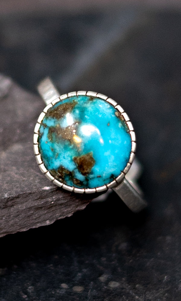 Iranian Turquoise Ring 6