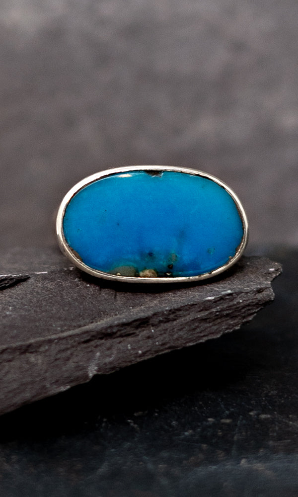 Iranian Turquoise Ring 8