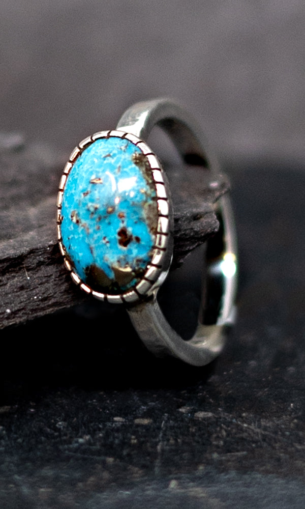 Iranian Turquoise Ring 9