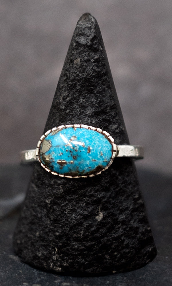 Iranian Turquoise Ring 9