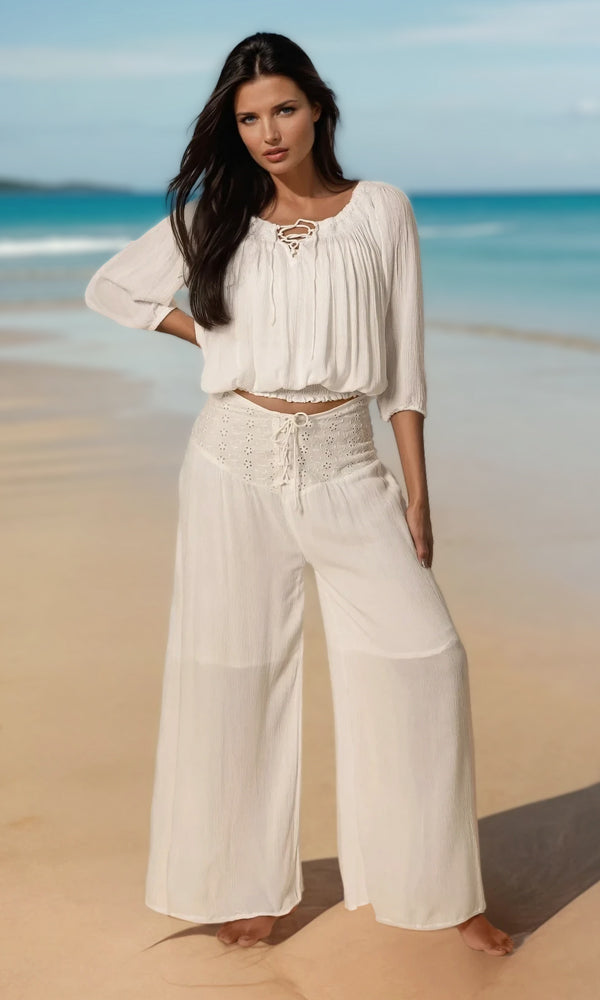 Bianca Trousers - White