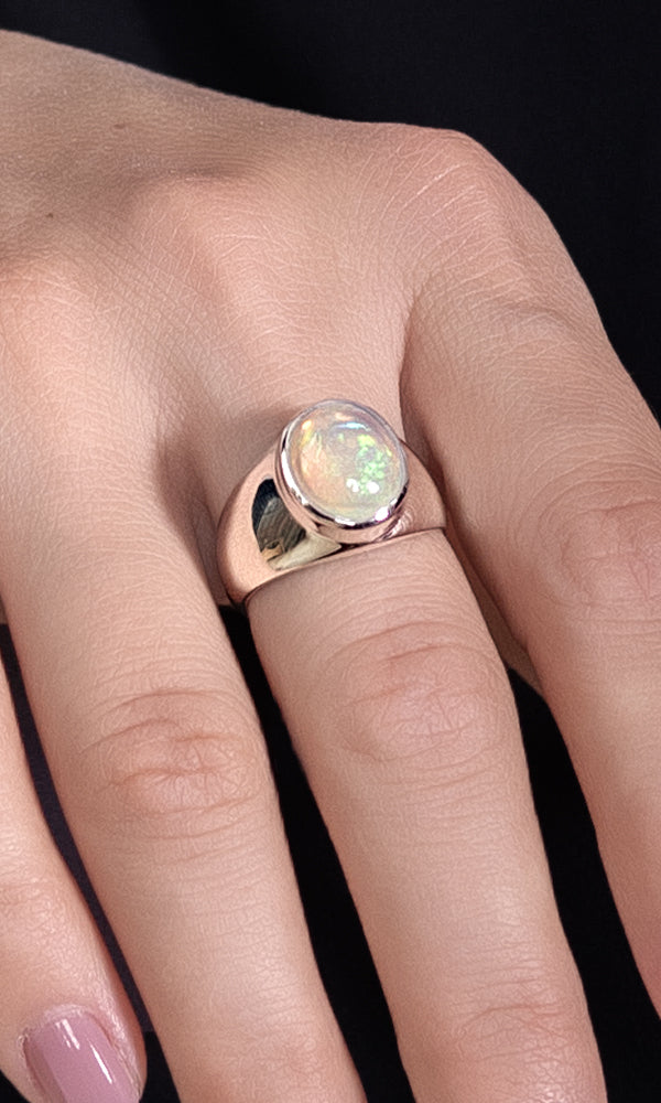 Ethiopian Opal Ring