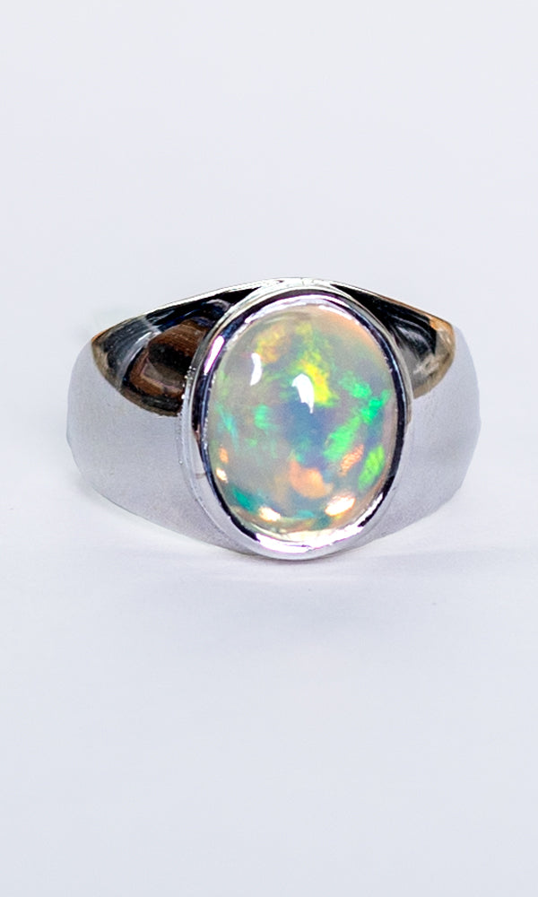 Ethiopian Opal Ring 1