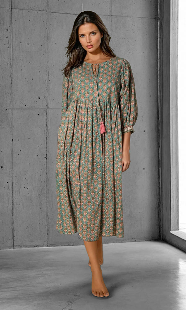 Freedom Dress - Blockprint AV5