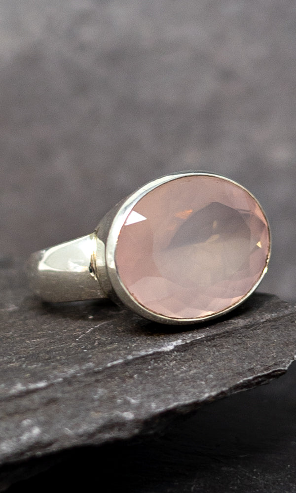 Rose Quartz Ring 1