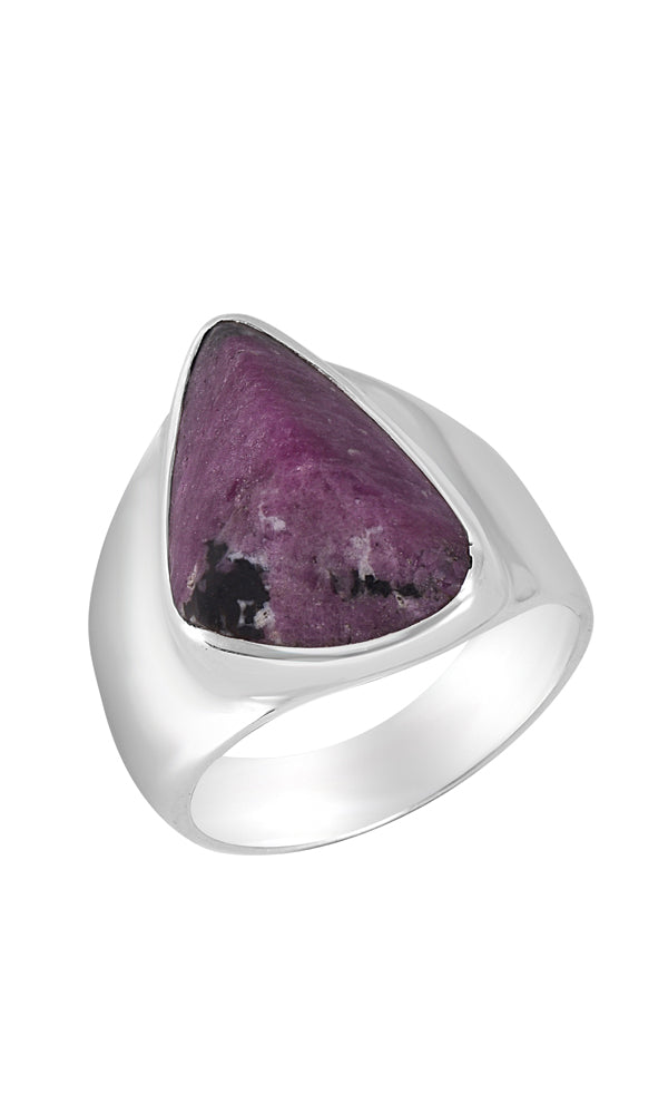 Ruby Zoisite Ring