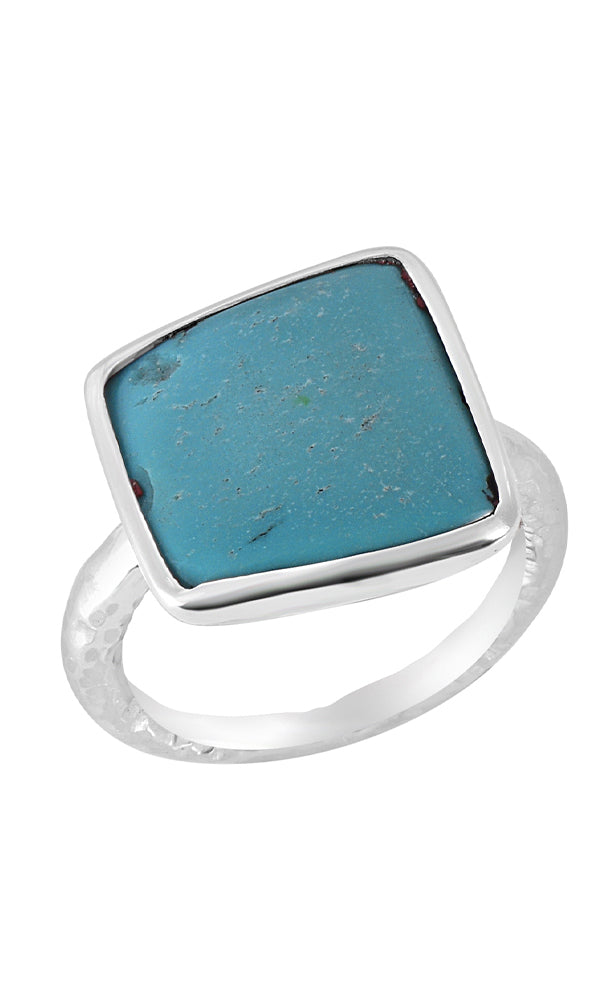 Tibetan Turquoise Ring R90