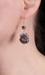 Black Water Pearl Earring - E25