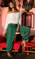 Charlotta Trousers - Verdure