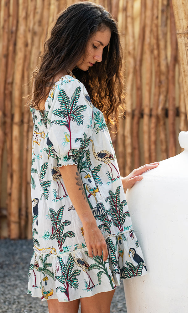 Delilah Dress - Jungle