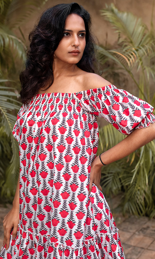 Delilah Dress - Lotus