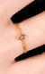 Gold+Diamond Teardrop Ring - RG2203