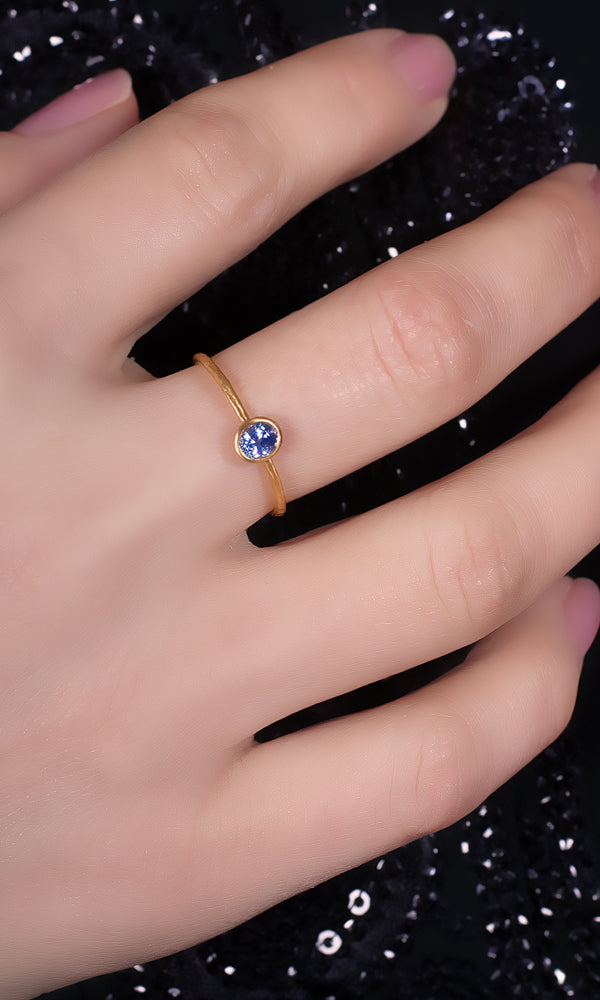 Gold+Sapphire Ring - RG2208