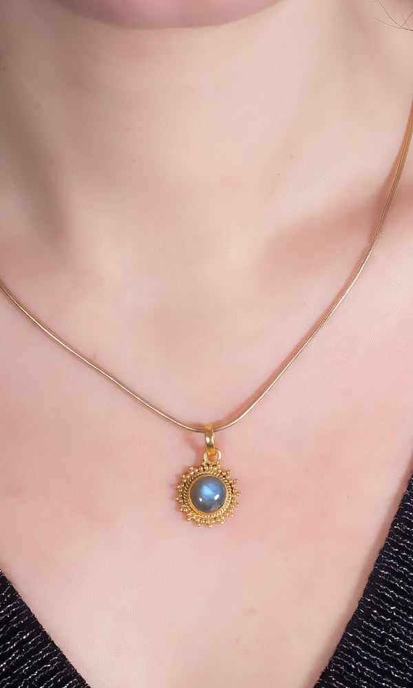Labradorite Pendant - GPPE8