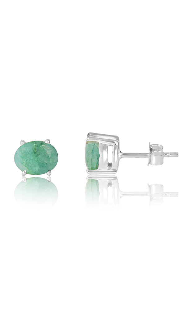 Emerald Studs S8