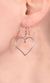 Heart Hoop Earring - ES2201