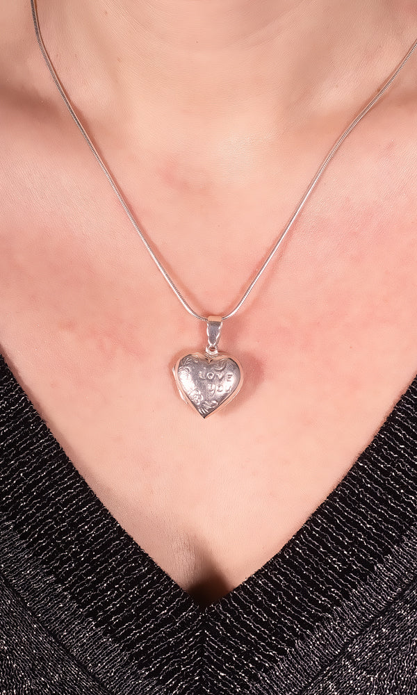 Heart Locket Pendant - SP4
